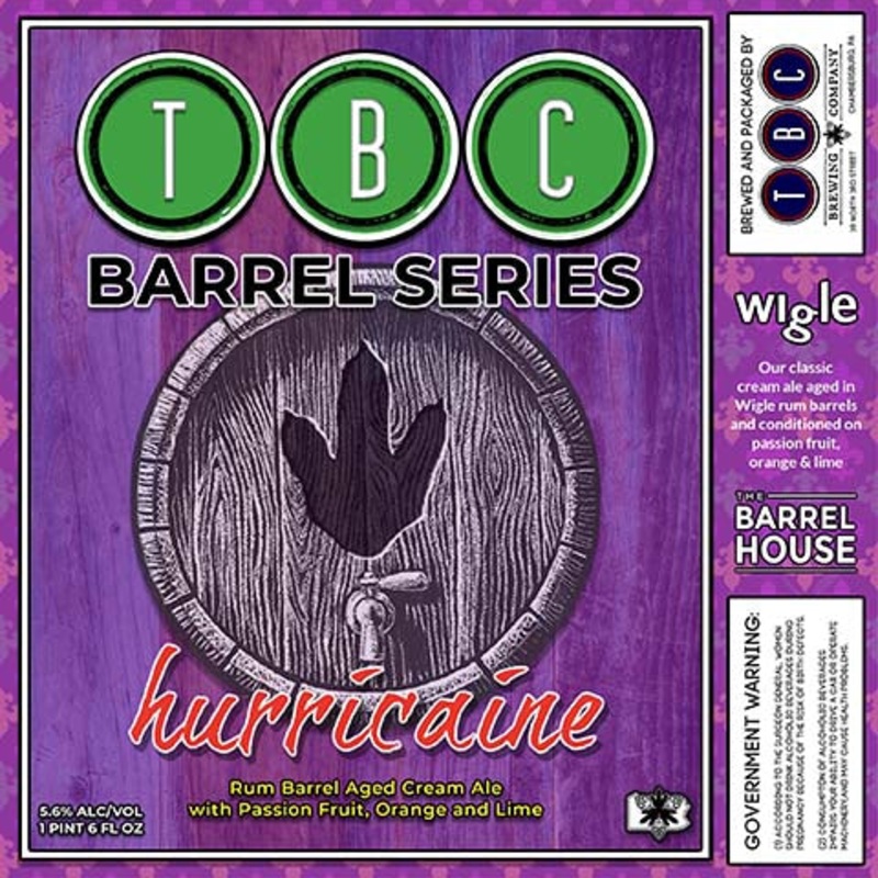TBC Hurricane Cream Ale 16.6OZ SINGLE BTL