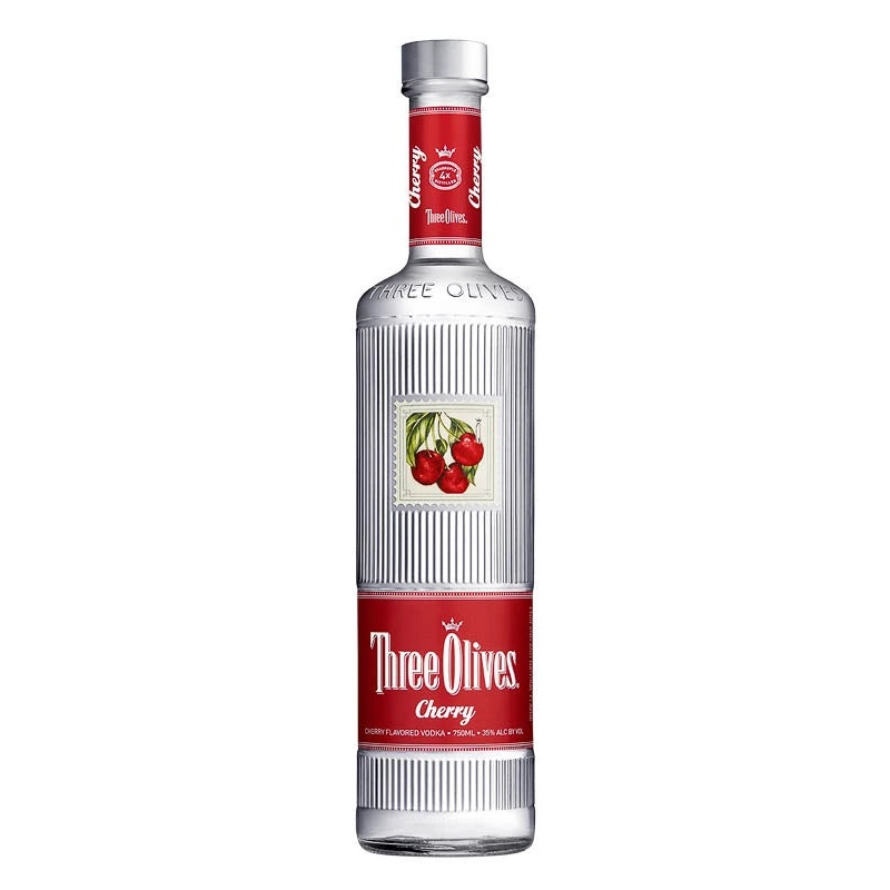 THREE OLIVES CHERRY 750ML @ Emerald Hills [1001152] 750 ml