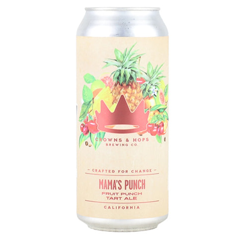 Crowns & Hops Mama’s Punch Fruit Punch Gose 16OZ SINGLE CAN