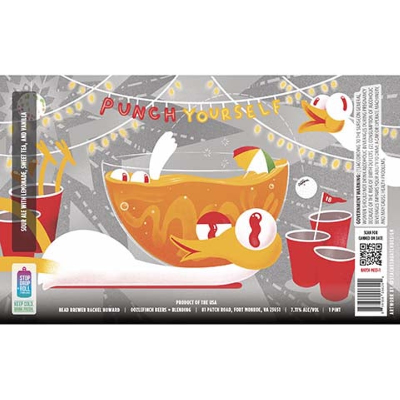 Oozlefinch Punch Yourself Arnold Palmer Sour Ale 16OZ SINGLE CAN