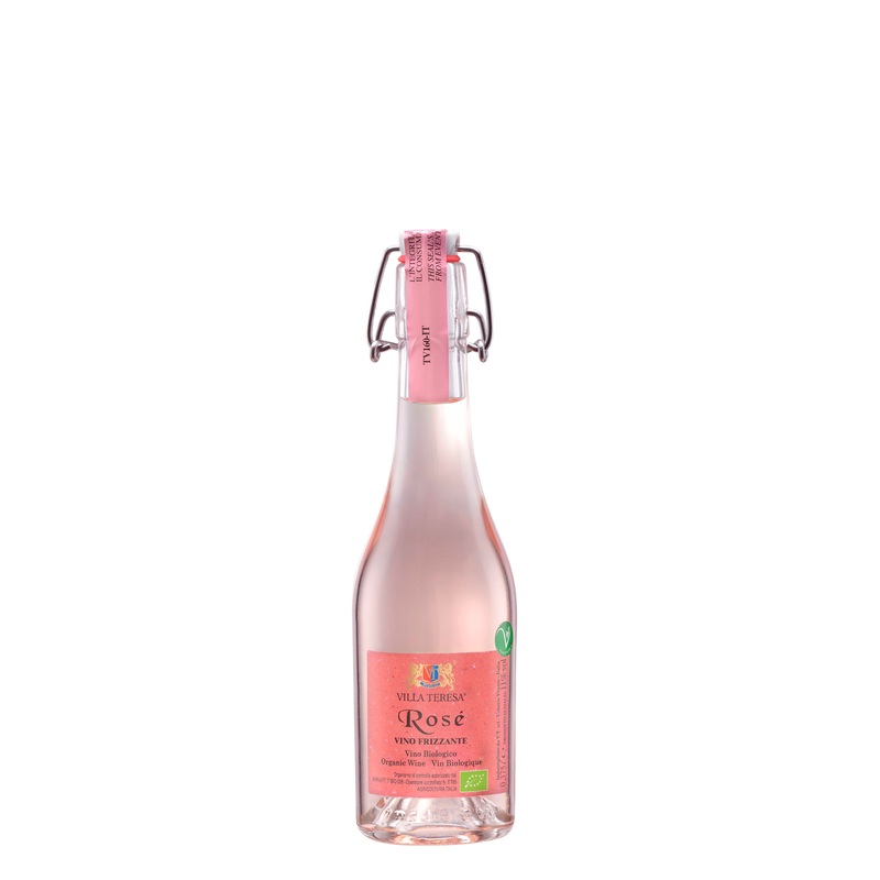 VILLA TERESA ORGANIC ROSE FRIZZANTE 375ML @ Emerald Hills [1047745] 375 ml