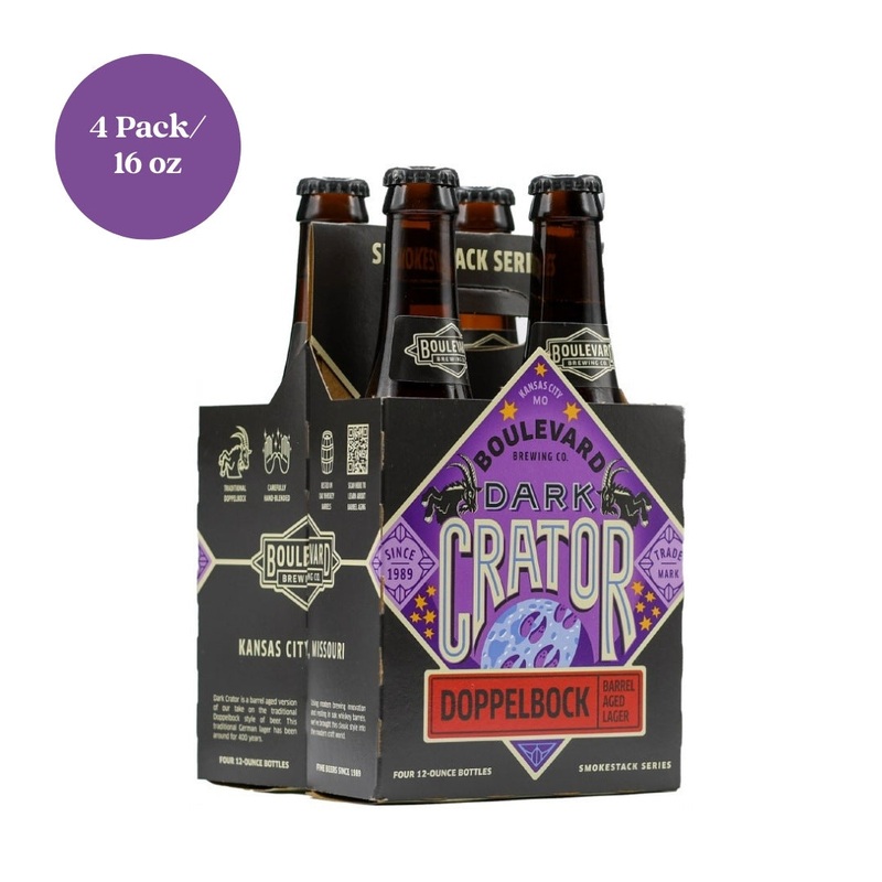 Boulevard Dark Crater Barrel Aged Doppelbock 4pk 12 fl oz