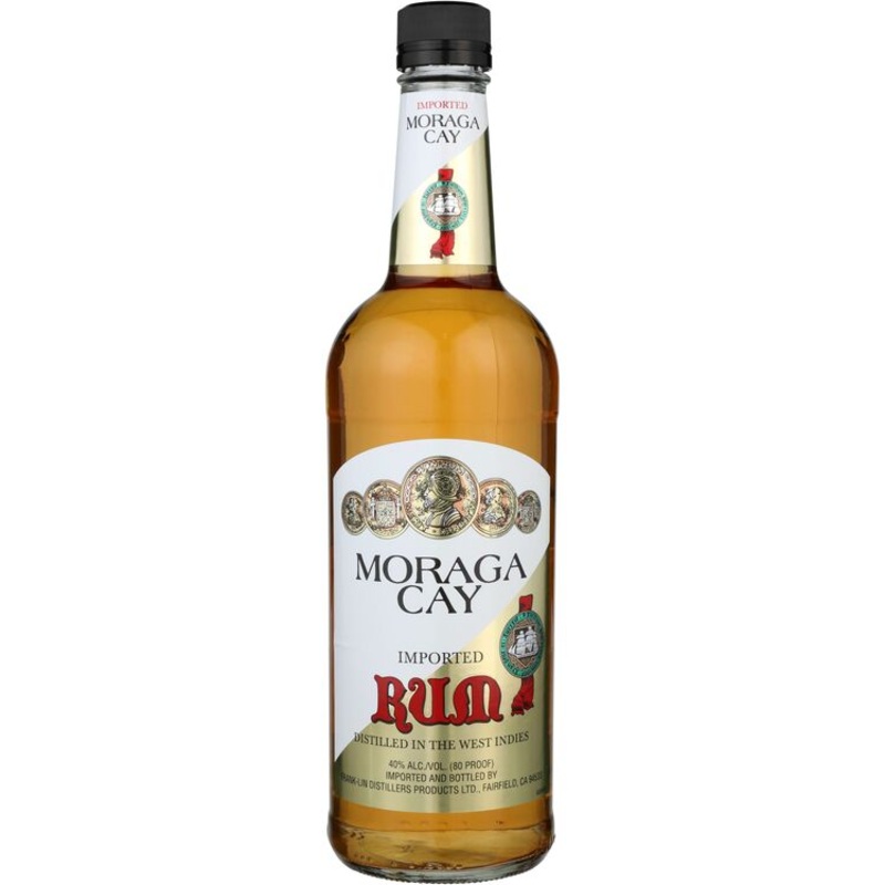 Moraga Cay Gold Rum 80 750ML 750ML