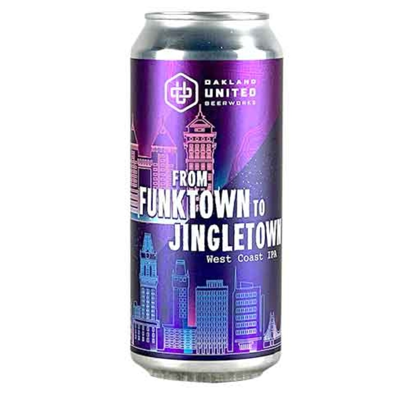 Oakland United From Funktown To Jingletown West Coast IPA 16OZ SINGLE CAN