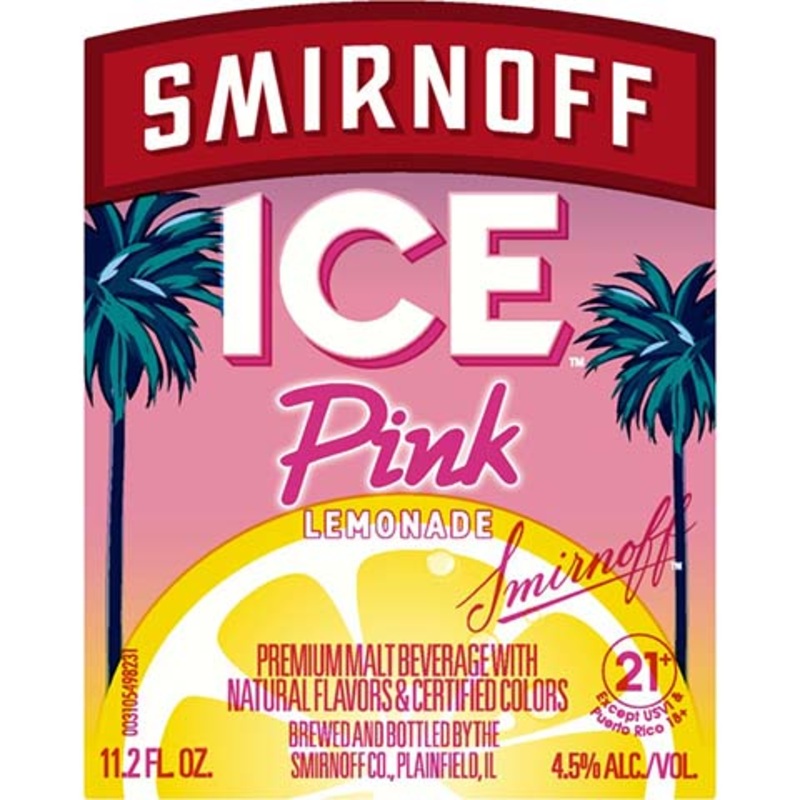 Smirnoff Ice Pink Lemonade 330ML BTL