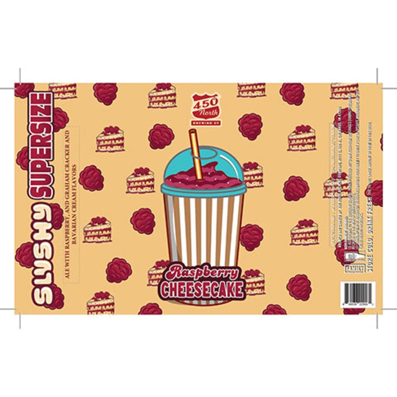 450 North Raspberry Cheesecake Sour 16OZ SINGLE CAN
