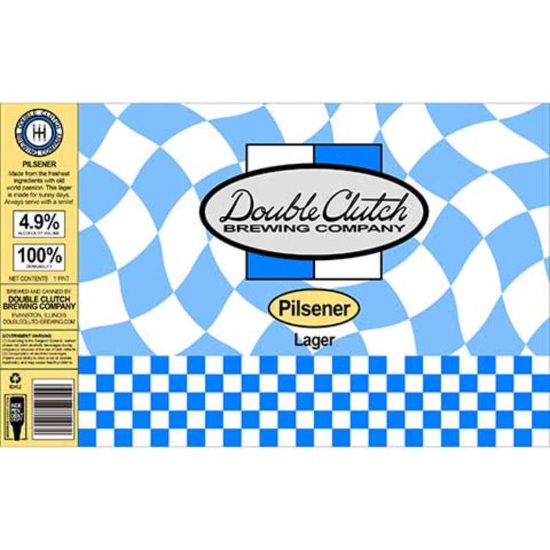 Double Clutch Pilsener Lager 16OZ SINGLE CAN
