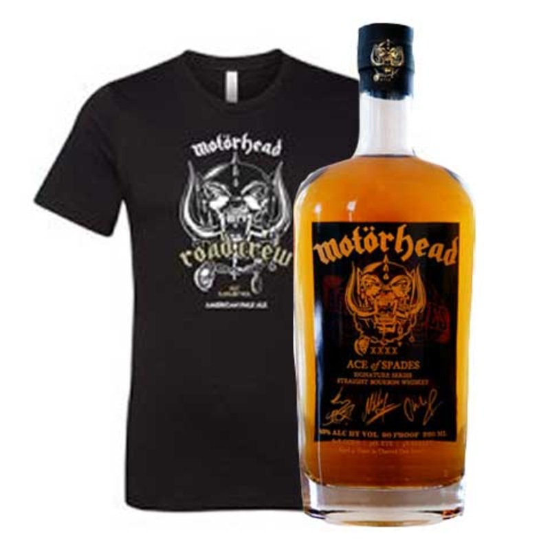 Motorhead Whiskey Gift Box Set 750ML BTL + Men’s MD
