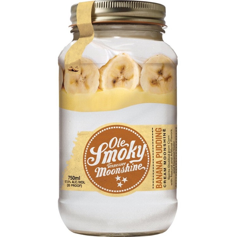 Ole Smoky Banana Pudding Cream Moonshine 35 750ML 750ML