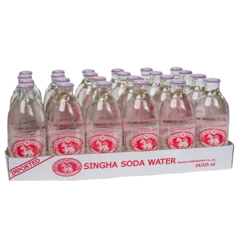 Singha Soda Water 325ml x24