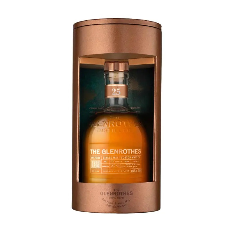 The Glenrothes 25 Year Old Speyside Single Malt Scotch Whisky 700mL
