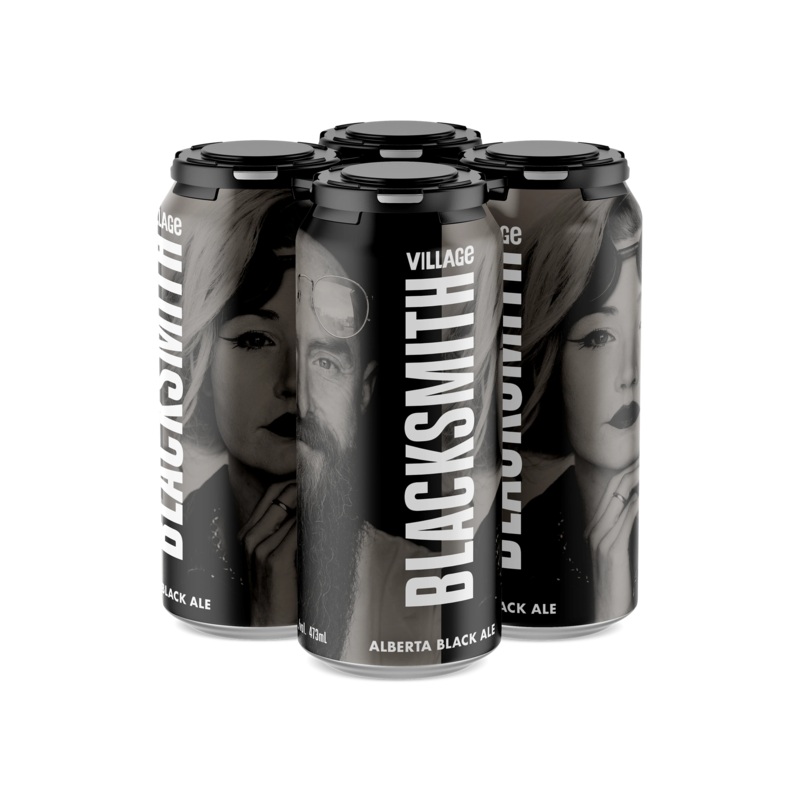 VILLAGE BLACKSMITH ALBERTA BLACK ALE 473ML 4PK CAN @ Sage Hill [1002748] 1892 ml