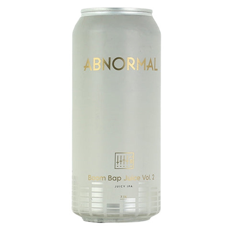Abnormal Boom Bap Juice Vol. 2 Juicy IPA 16OZ SINGLE CAN