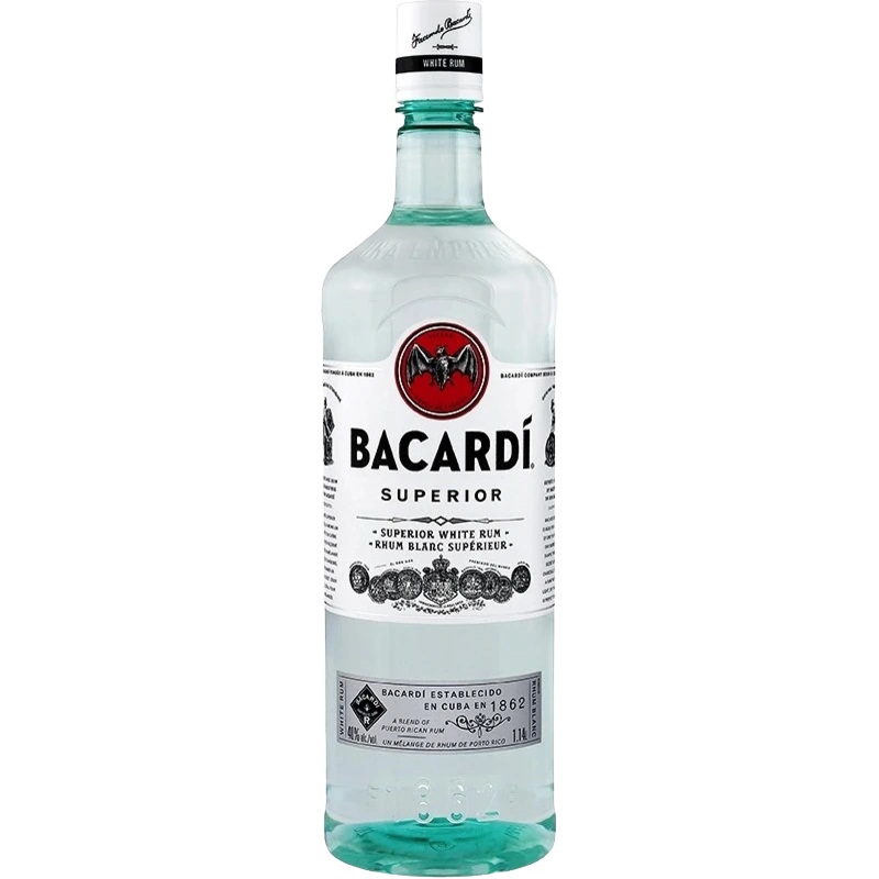 BACARDI WHITE RUM 1.14L PET @ Red Deer [1019105] 1140 ml