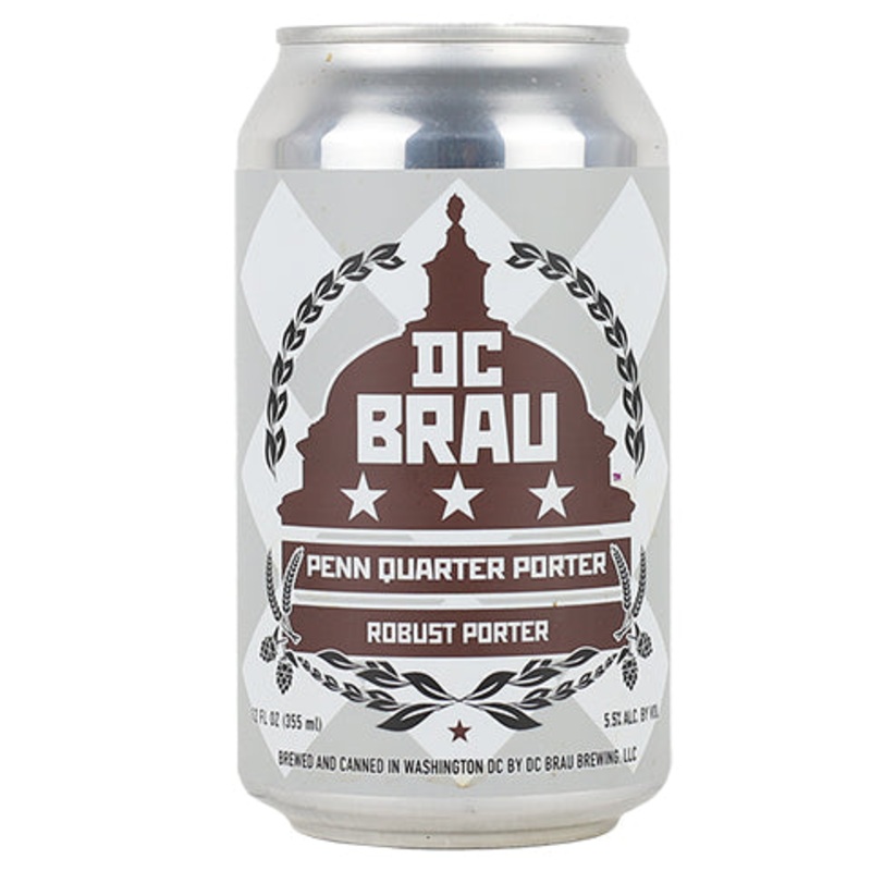 DC Brau Penn Quarter Porter 12OZ SINGLE CAN