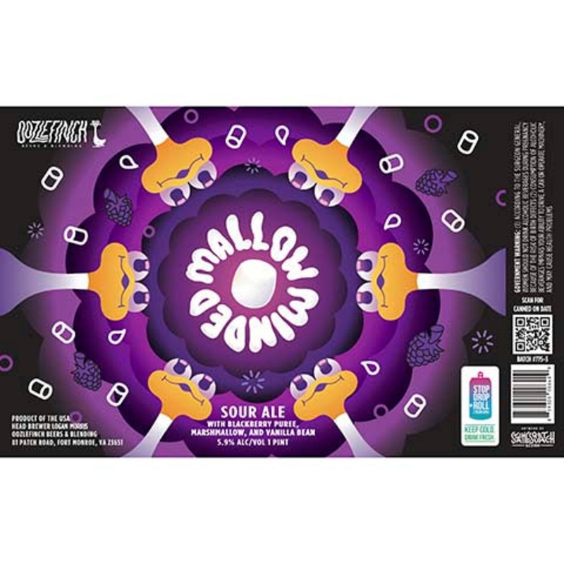 Oozlefinch Mallow Minded Sour 16OZ SINGLE CAN