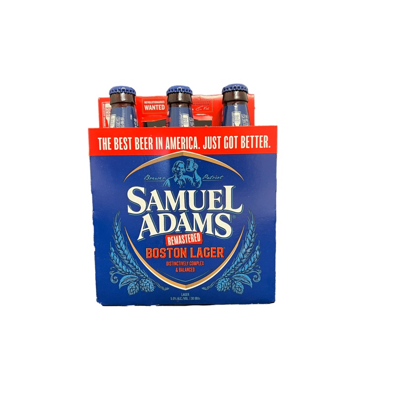 Samuel Adams Boston Lager 6 Pack Bottles