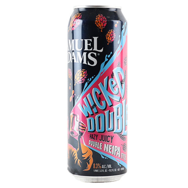 Samuel Adams Wicked Double Hazy IPA 19.2OZ SINGLE CAN
