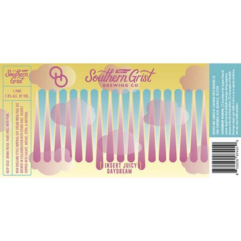 Southern Grist [Insert Juicy Daydream] IPA 16OZ SINGLE CAN