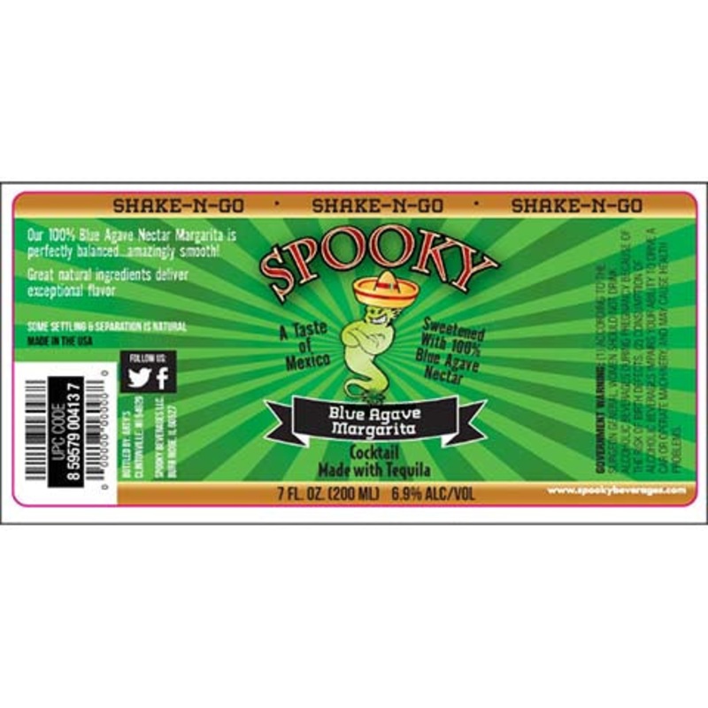 Arty’s Spooky Blue Agave Margarita 200ML BTL