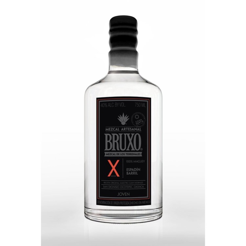 Bruxo Mezcal Artesanal Joven Edicion X Espadin Barril 80 750ML 750ML