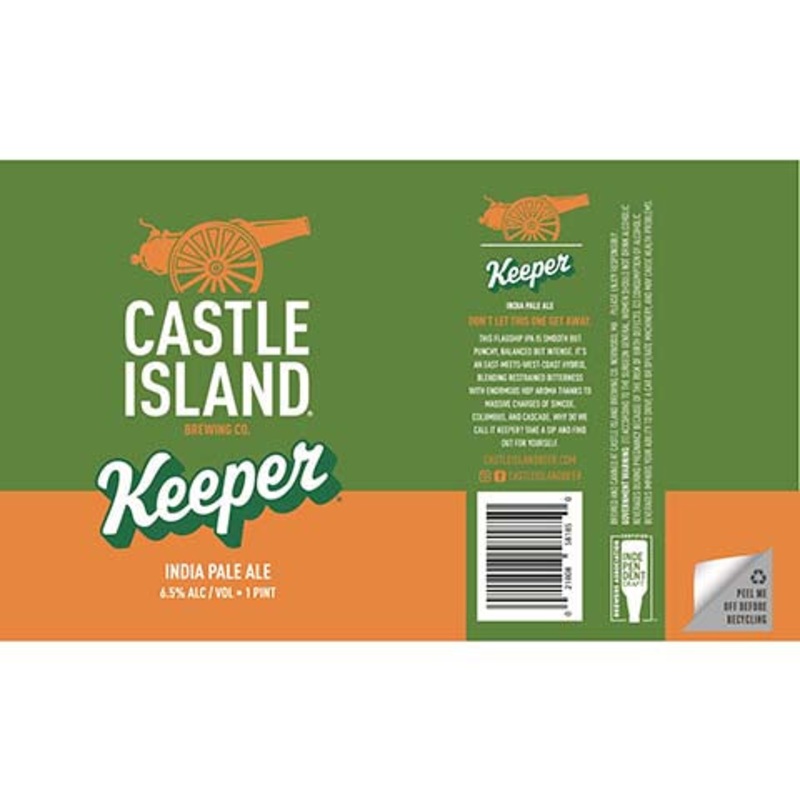 Castle Island Keeper IPA 16OZ SINGLE CAN