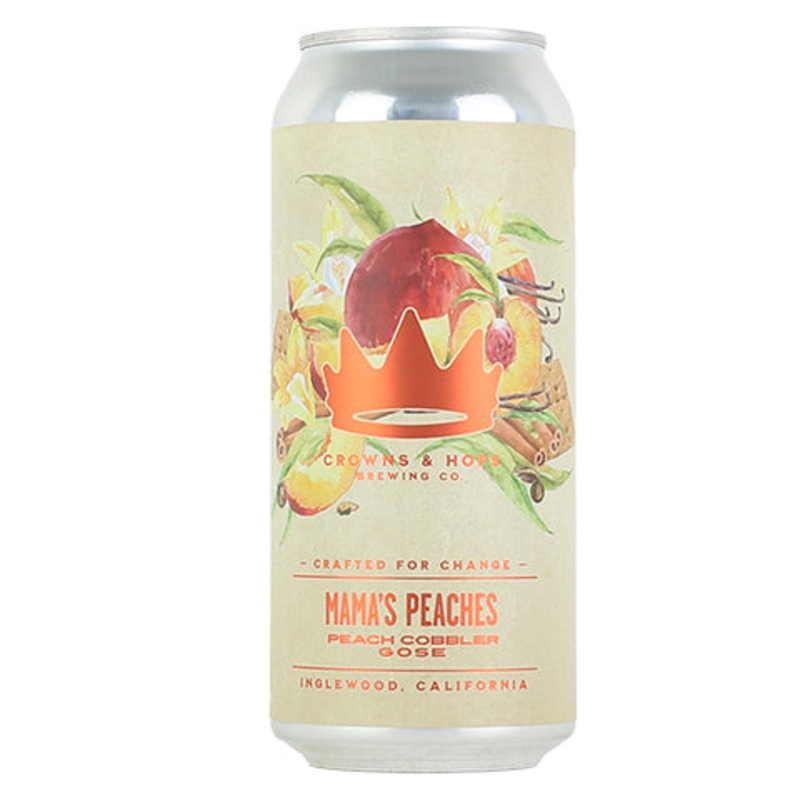Crowns & Hops Mama’s Peach 16OZ SINGLE CAN