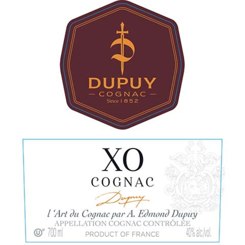 Dupuy XO Decanter Cognac 700ML BTL