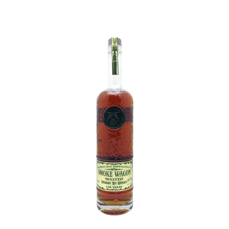 H&C Smoke Wagon Malted Straight Rye Whiskey 750mL