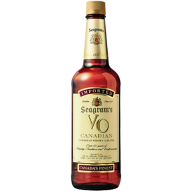 Seagram’s V.O. Blend Canadian Whisky 750ml Bottle