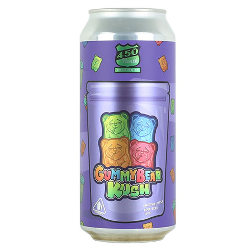 450 North Gummybear Kush Slushy XXL Sour Ale 16OZ SINGLE CAN