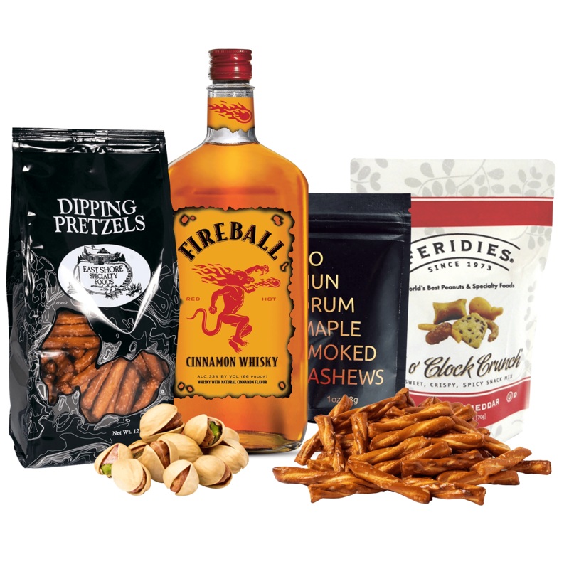 Fireball Whiskey Gift Basket Cheers to You