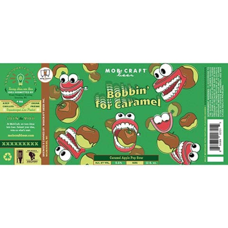 Mobcraft Bobbin’ for Caramel Sour 12OZ SINGLE CAN