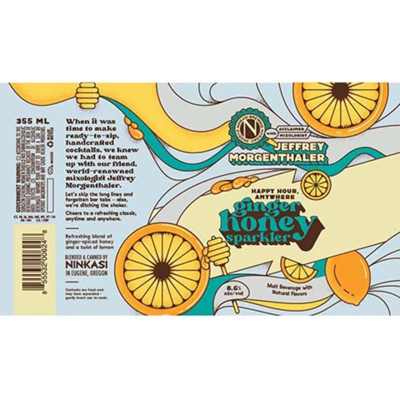 Ninkasi Ginger Honey Sparkler 355ML CAN