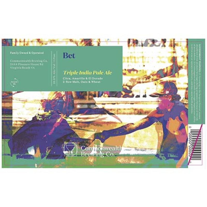Commonwealth Bet TIPA 16OZ SINGLE CAN