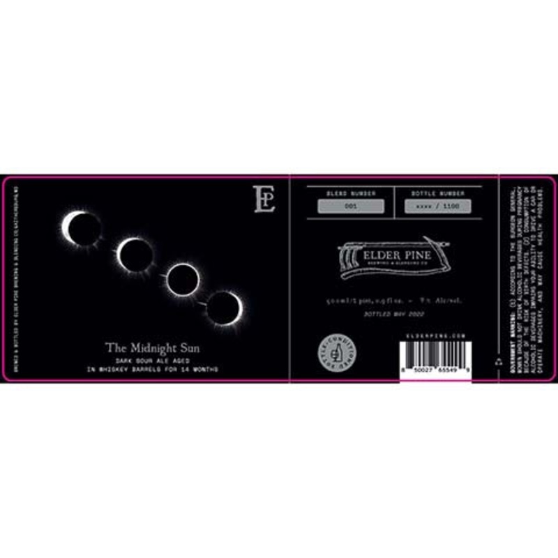 Elder Pine The Midnight Sun Dark Sour (2022) 500ML BTL