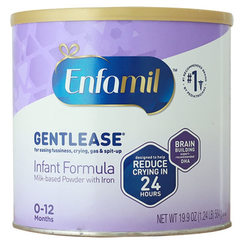 Enfamil Gentlease Infant Formula Powder 6PK 12.4OZ CAN