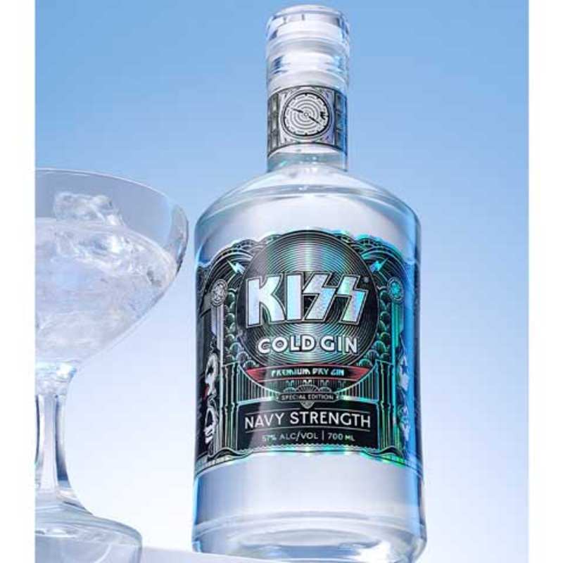 KISS Cold Gin Navy Strength 2PK 700ML BTL
