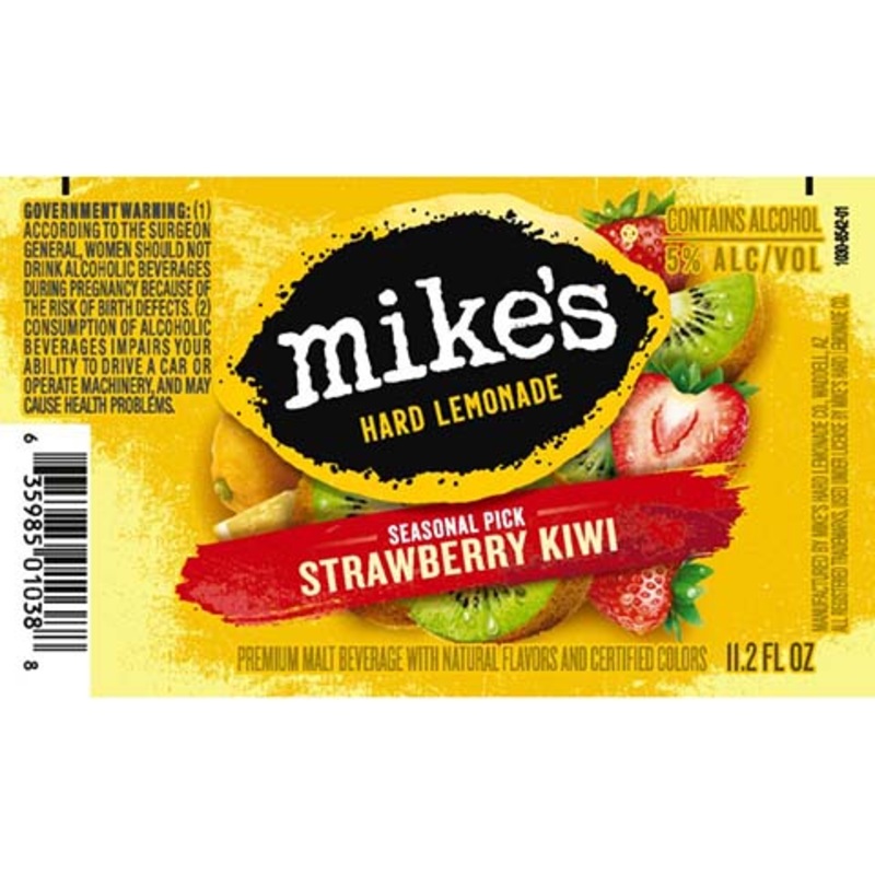 Mike’s Strawberry Kiwi Hard Lemonade 330ML BTL