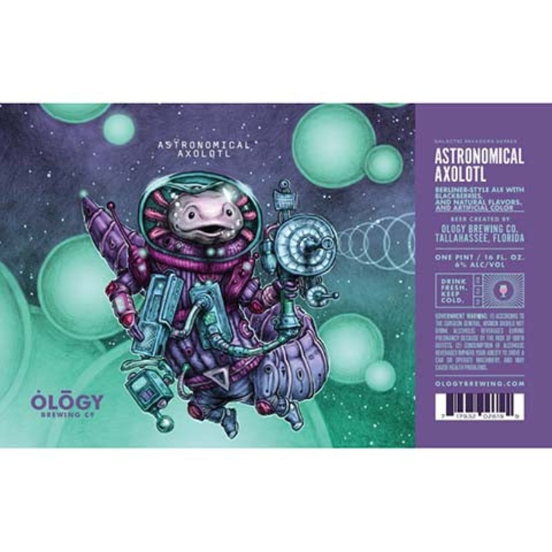 Ology Astronomical Axolotl Berliner-Style Ale 16OZ SINGLE CAN