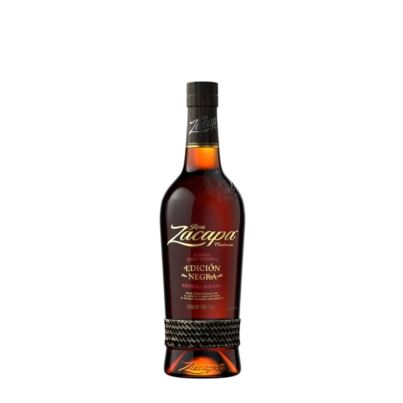 Ron Zacapa Centenario Edicion Negra Solera Gran Reserva Rum 750mL