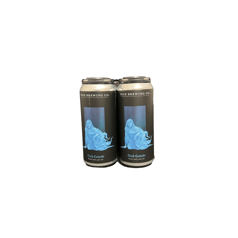 Trve Black Cascade Black IPA 4 Pack Cans