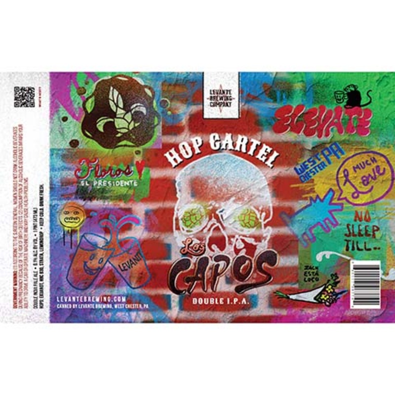 Levante Hop Cartel Los Capos DIPA 16OZ SINGLE CAN