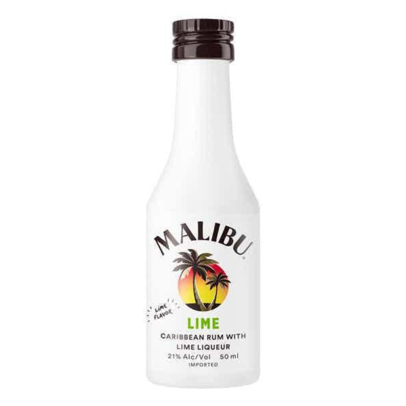 Nip Rum Malibu Lime