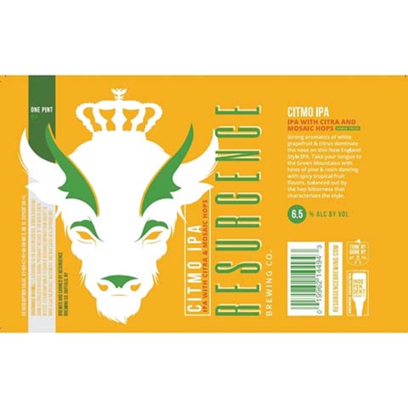 Resurgence Citmo IPA 16OZ SINGLE CAN
