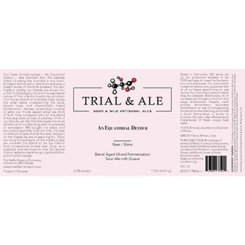 Trial & Ale An Equatorial Detour Sour Ale 750ML BTL