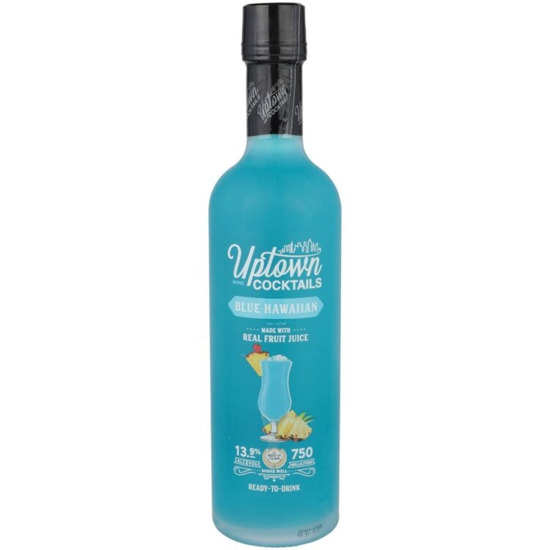 UPTOWN WINE COCKTAILS BLUE HAWAIIAN 750ML 750ML