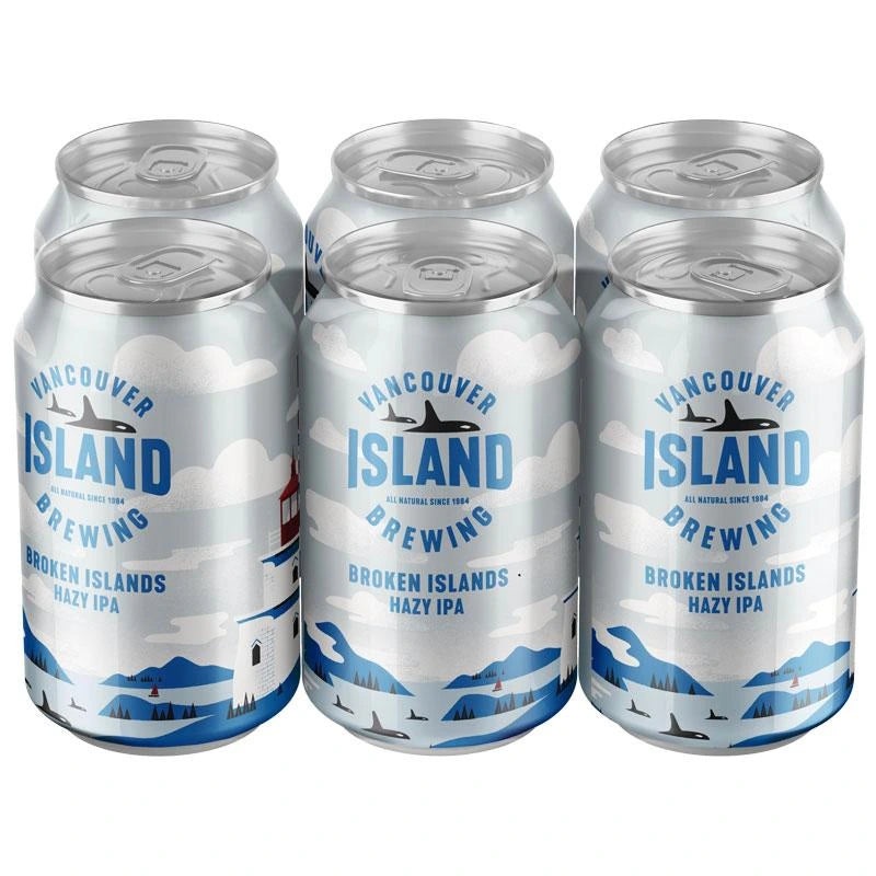 VANCOUVER ISLAND BROKEN ISLANDS HAZY IPA 355ML 6PK CAN @ Southgate [1005575] 2130 ml