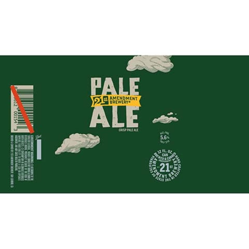 21st Amendment Pale Ale 12OZ SINGLE CAN