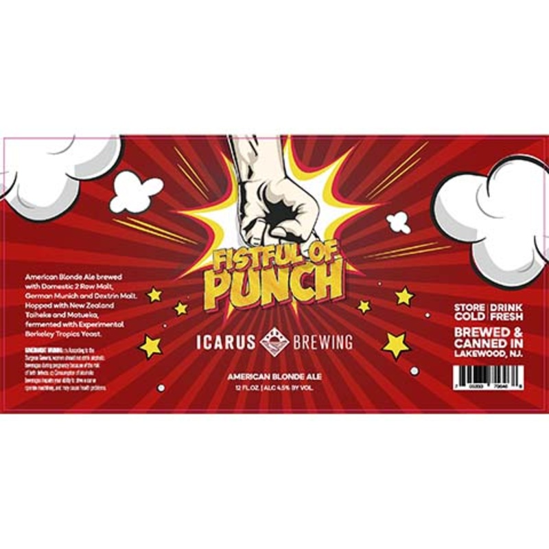 Icarus Fistful of Punch Blonde 12OZ SINGLE CAN